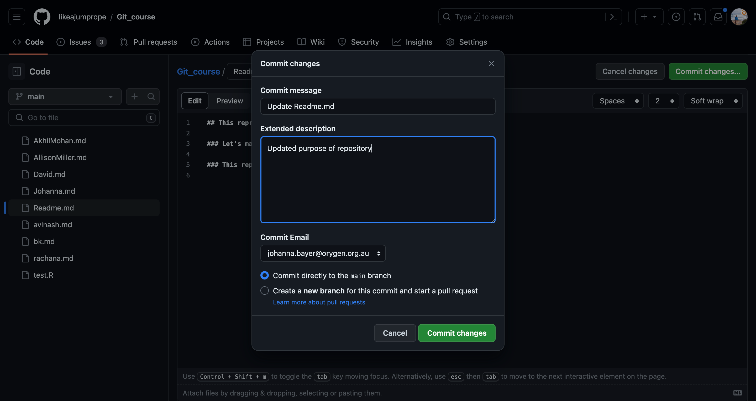 Formulate a precise commit message. Commit your changes.